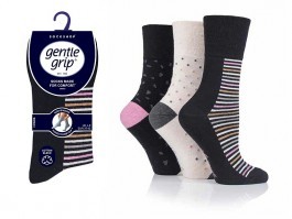 Ponožky dámské GENTLE GRIP volný lem