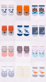 Ponožky BABY vzorované pro miminka